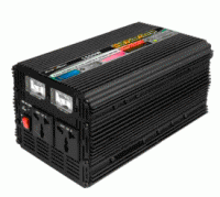 1500W Peak 3000W DC 12V Modified Wave Power Inverter With Charger Voltage Display